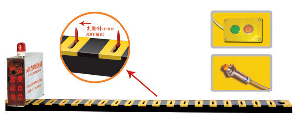 金乡县V3嵌入式闯岗自动扎胎器/阻车器